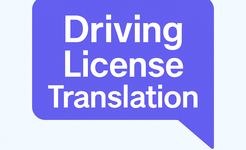 Driving License Translation